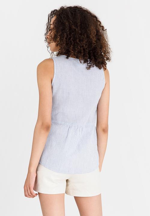 Vero Moda - Abby Sleeveless Top Pale Blue