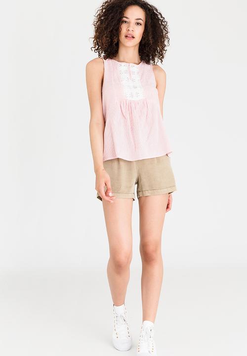 Vero Moda - Abby Sleeveless Top Pale Pink
