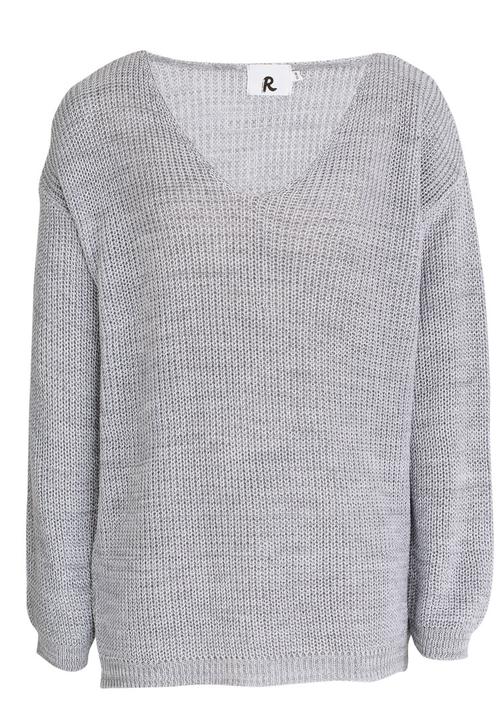 Rebel Republic - Light Weight Sweater Pale Grey