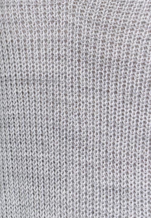 Rebel Republic - Light Weight Sweater Pale Grey
