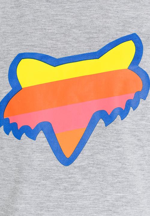 Fox - Drafter Head   Tee Grey