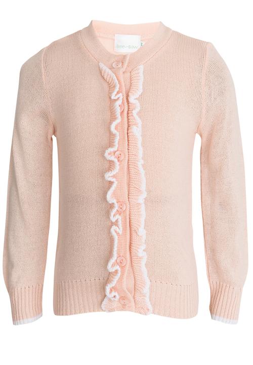 See-Saw - Cardi with Frill Detail Multi-colour