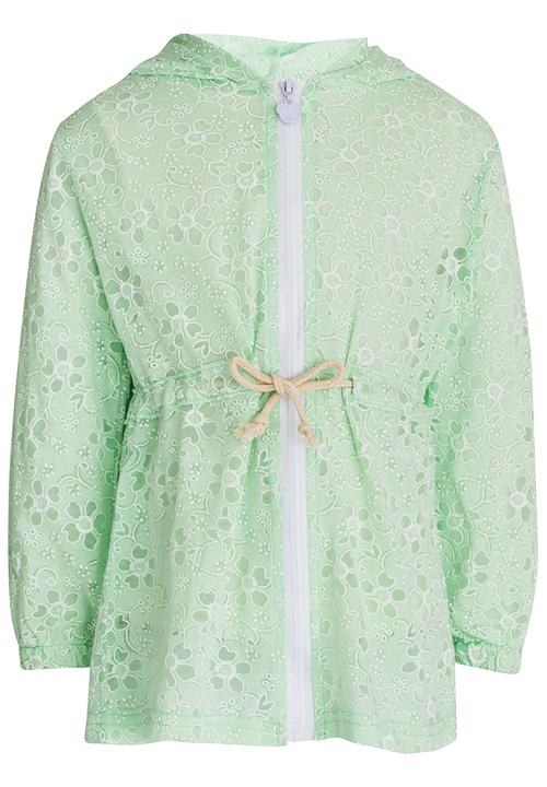 Pop Candy - Burnout Parka Jacket Mint