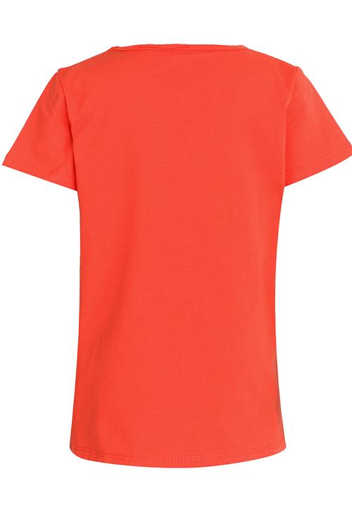 Pop Candy - Girls Printed Tee Coral