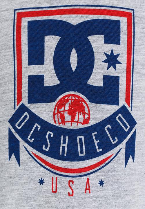 DC - Royal Banner   Short Sleeve Tods Tee Grey