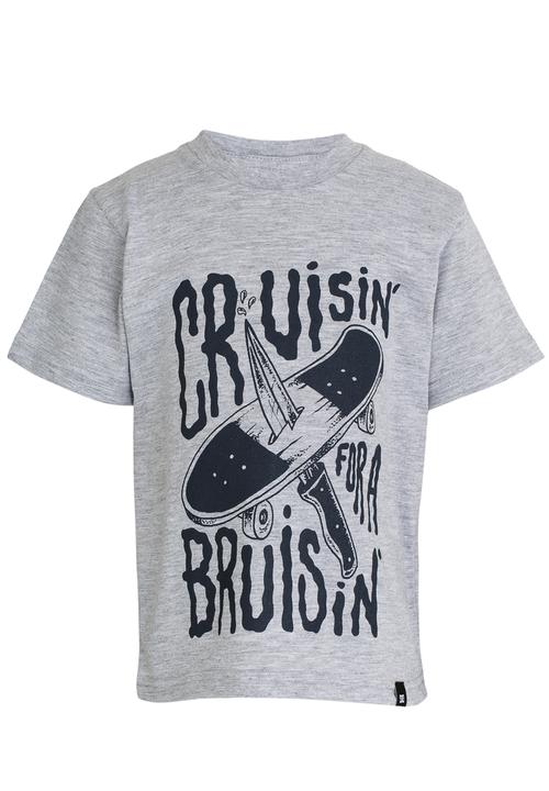 DC - Cruiser Bruiser  Short Sleeve Tods Tee Grey