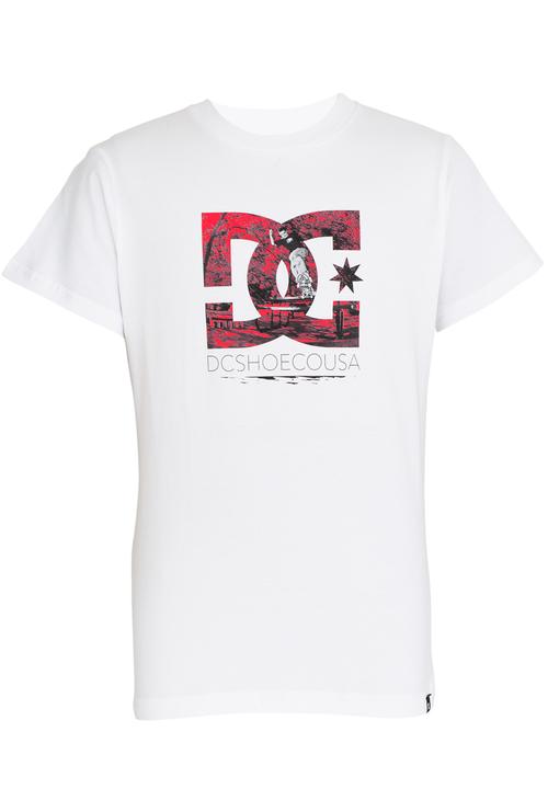 DC - Tailslide  Short Sleeve Boys Tee White