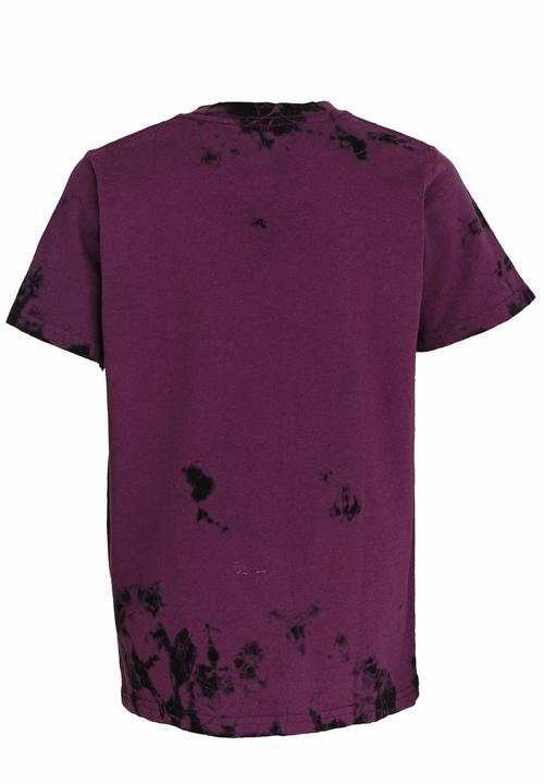DC - Acyd Ball  Short Sleeve Boys Tee Dark Purple