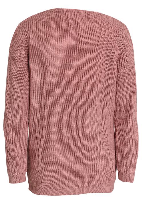Rebel Republic - Light Weight Sweater Mid Pink