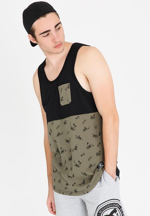 DC - Tiger Ambush Pocket Vest Black