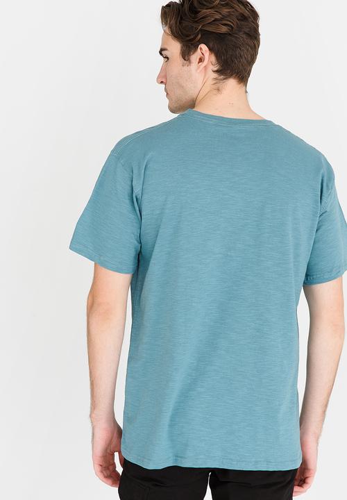 JEEP SPIRIT - Basic Crew Printed Tee Blue