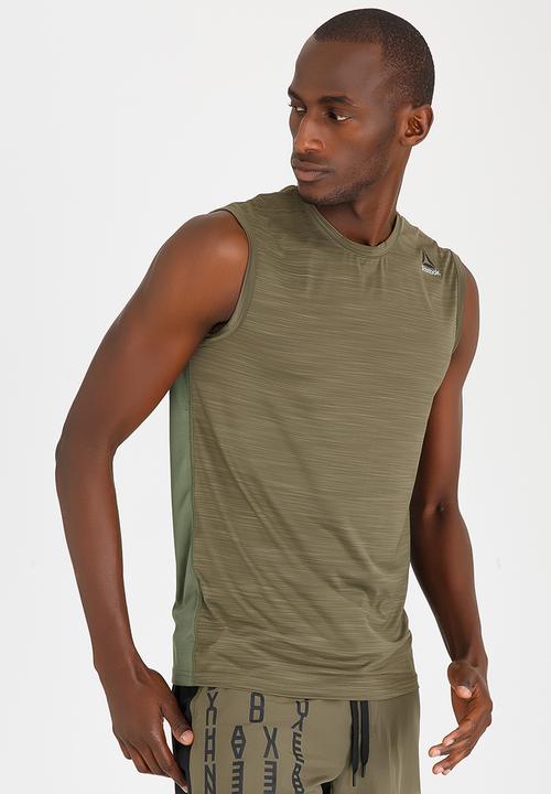 Reebok Classic - Wor Activchill Tee Khaki Green