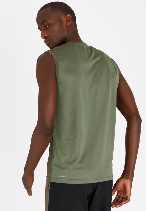 Reebok Classic - Wor Activchill Tee Khaki Green
