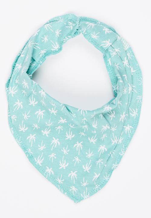 Name It - Girls Printed Bib Aqua