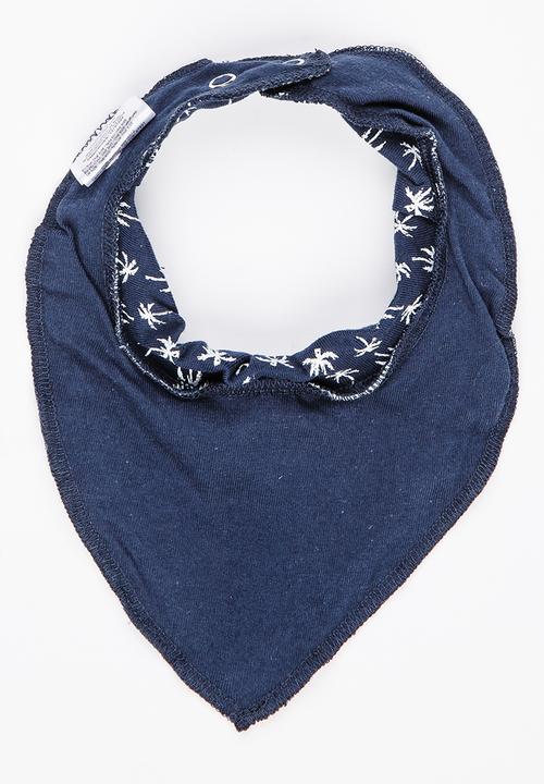 Name It - Girls Printed Bib Navy