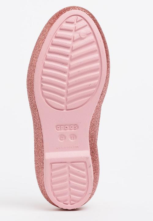 Crocs - Crocs Eve Sparkle Flat K Pale Pink