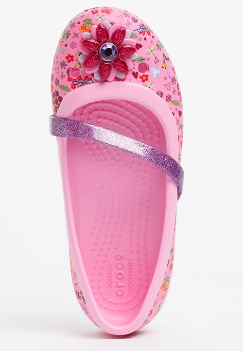 Crocs - Crocs Lina Graphic Pump Mid Pink