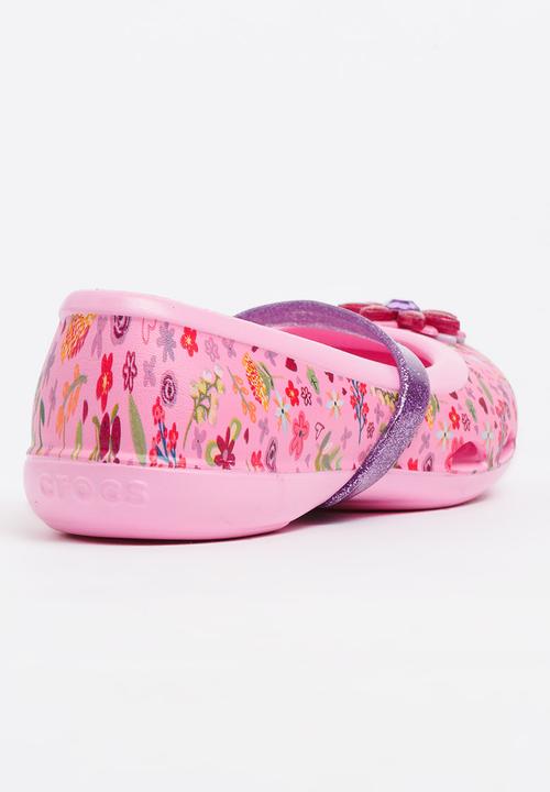 Crocs - Crocs Lina Graphic Pump Mid Pink