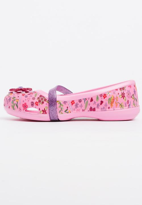 Crocs - Crocs Lina Graphic Pump Mid Pink