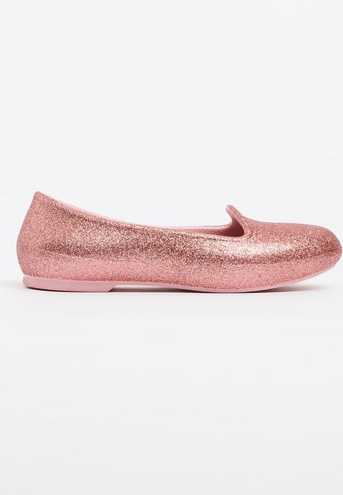 Crocs - Crocs Eve Sparkle Flat K Pale Pink