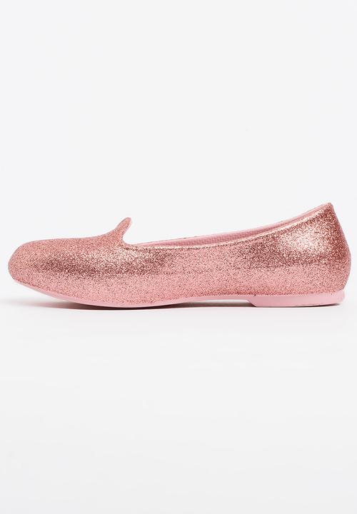Crocs - Crocs Eve Sparkle Flat K Pale Pink