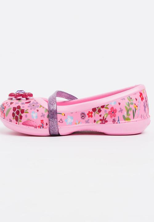 Crocs - Crocs Lina Graphic Pump Mid Pink