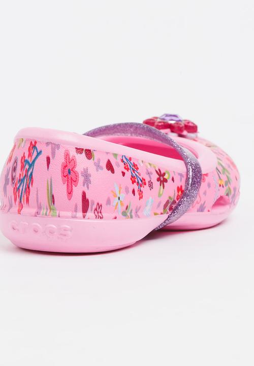 Crocs - Crocs Lina Graphic Pump Mid Pink