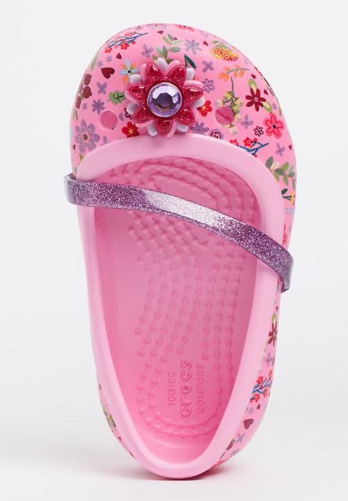 Crocs - Crocs Lina Graphic Pump Mid Pink