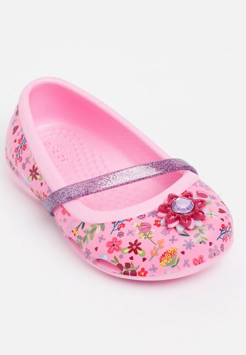 Crocs - Crocs Lina Graphic Pump Mid Pink