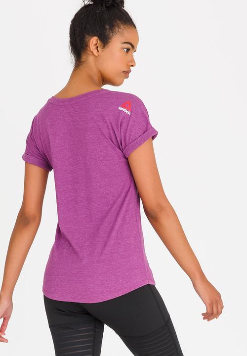Reebok Classic - Training Graphic TB Tee Dark Purple