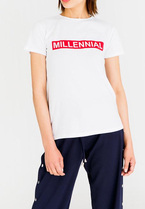 STYLE REPUBLIC - Millennial T-Shirt White
