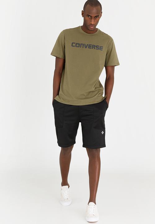 Converse - Hybrid Tee Khaki Green