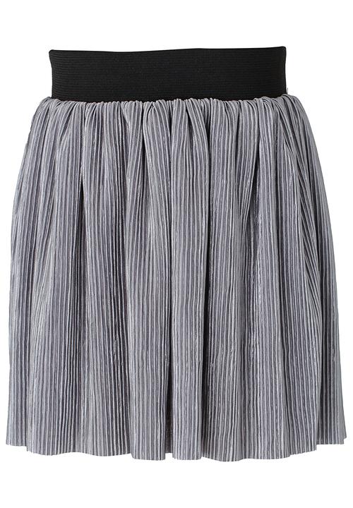 See-Saw - Metalic Skirt Silver