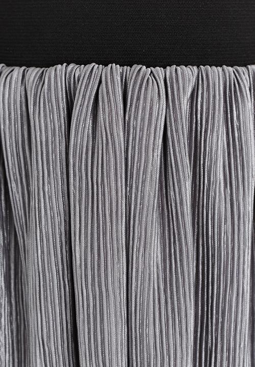 See-Saw - Metalic Skirt Silver