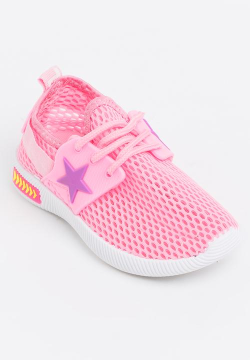 Pop Candy - Mesh Sneakers Mid Pink