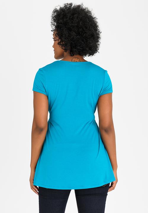 Cherry Melon - Underbust Smock Top Mid Green