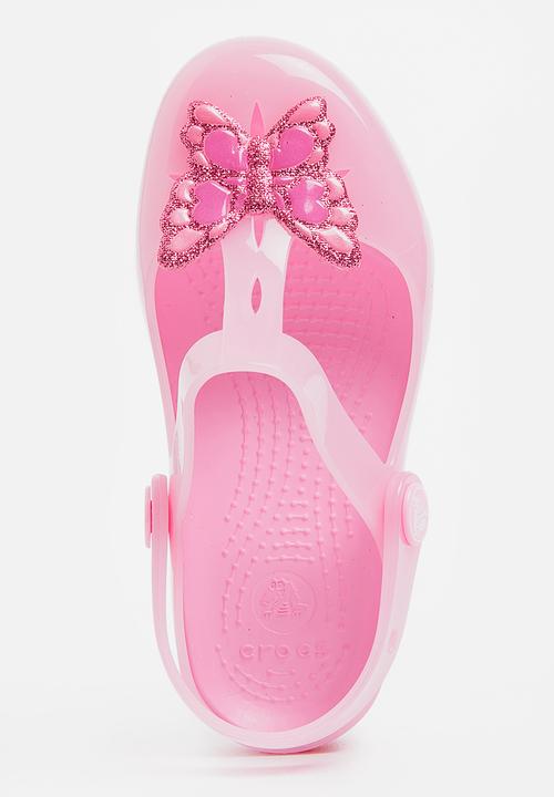 Crocs - Isabella Novelty Embellished Clogs Mid Pink