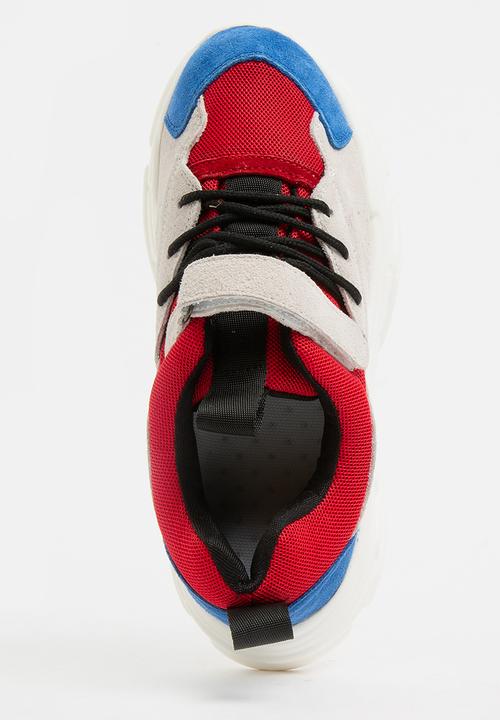 Pop Candy - Lace-Up mesh sneakers - multi