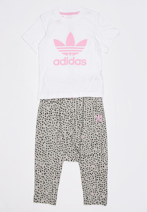 adidas Originals - Girls  Set Grey