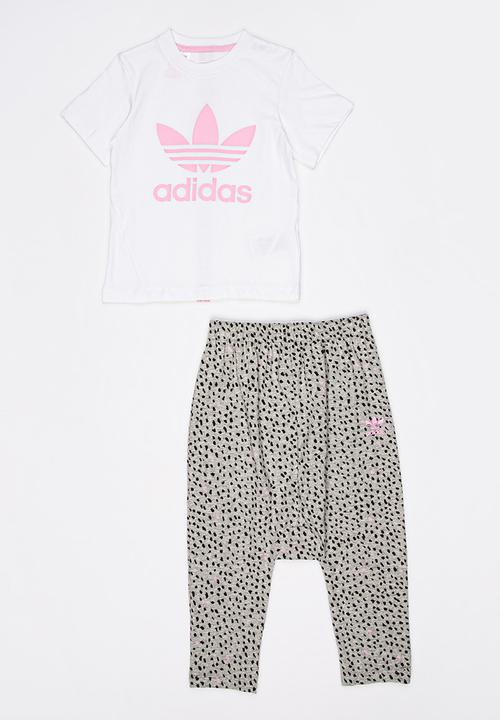 adidas Originals - Girls  Set Grey