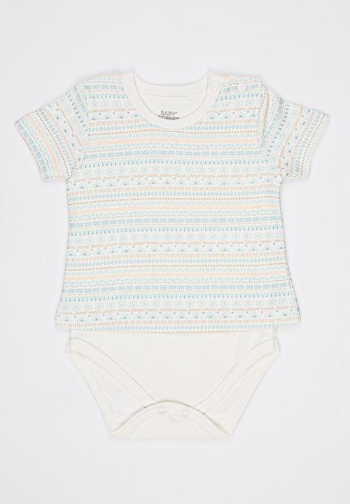 Baby Corner - Short Sleeve T-Shirt Bodysuit Multi-colour