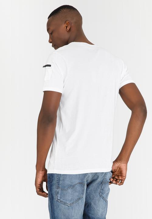 Brave Soul - Kershaw Basic Tee White