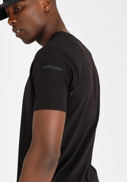 Brave Soul - Kershaw Basic Tee Black