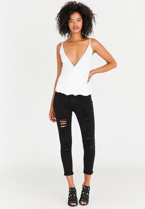 STYLE REPUBLIC - Wrap Cami White