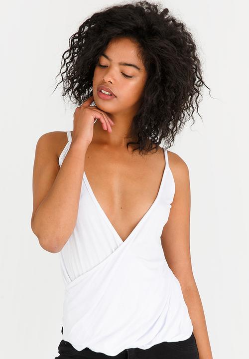 STYLE REPUBLIC - Wrap Cami White