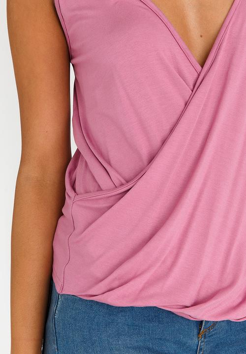 STYLE REPUBLIC - Wrap Cami Metallic