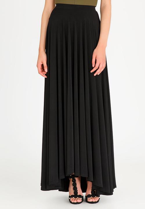 ERRE - Long Circle Skirt Black