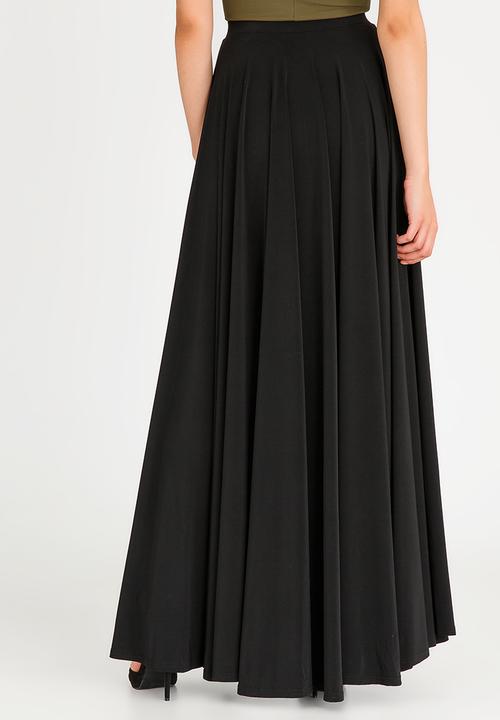 ERRE - Long Circle Skirt Black