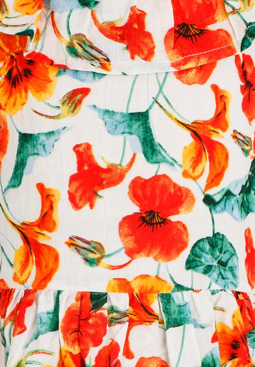 Pop Candy - Printed Summer Dress Multi-colour