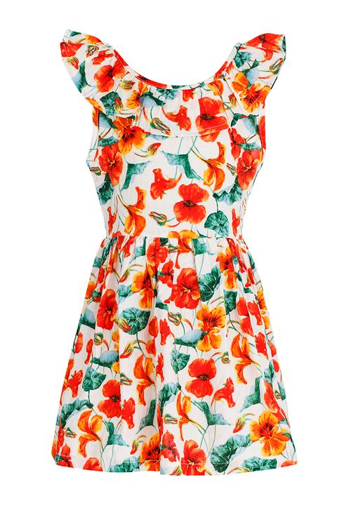 Pop Candy - Printed Summer Dress Multi-colour